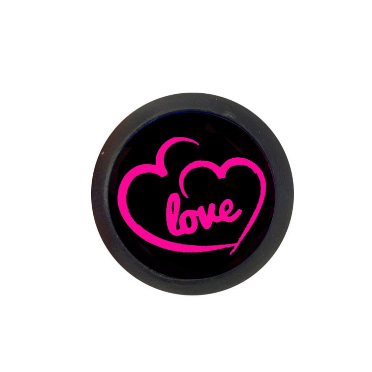 سردنده چراغدار طرح LOVE بنفش مناسب برای پراید و تیبا و کوییک و ساینا و ریو (ارسال رایگان)
