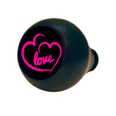 سردنده چراغدار طرح LOVE بنفش مناسب برای پراید و تیبا و کوییک و ساینا و ریو (ارسال رایگان)