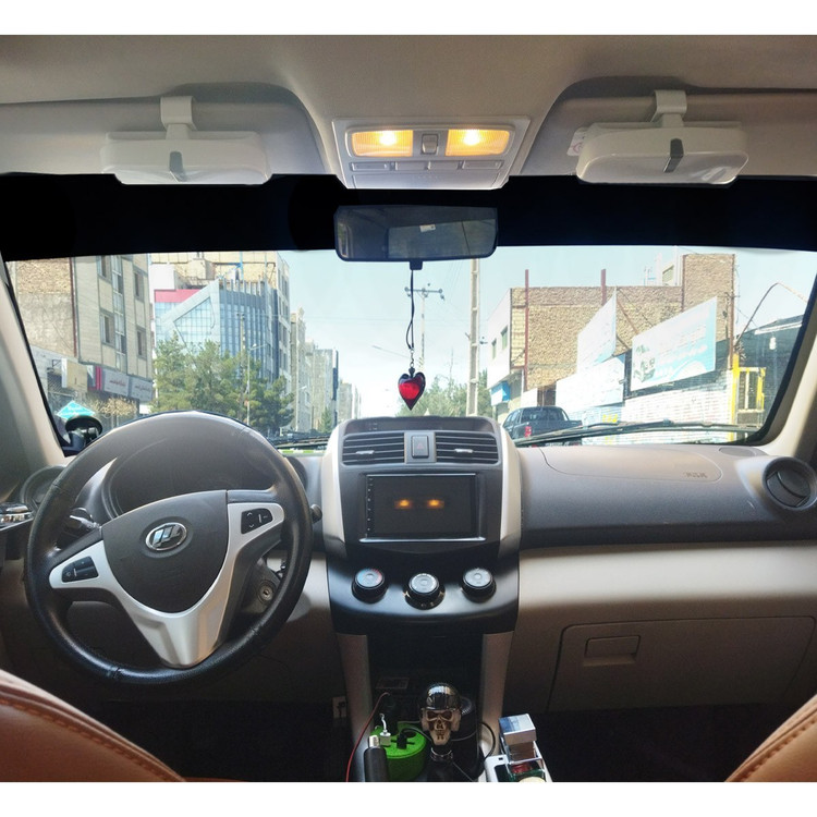 برچسب آفتابگیر شیشه جلو مدل SIMPL LFN مناسب برای لیفان X60 (ارسال رایگان)