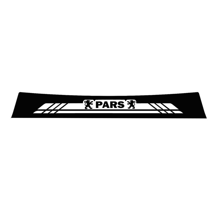برچسب آفتابگیر شیشه جلو مدل RAY PARS مناسب برای پژو پارس (ارسال رایگان)