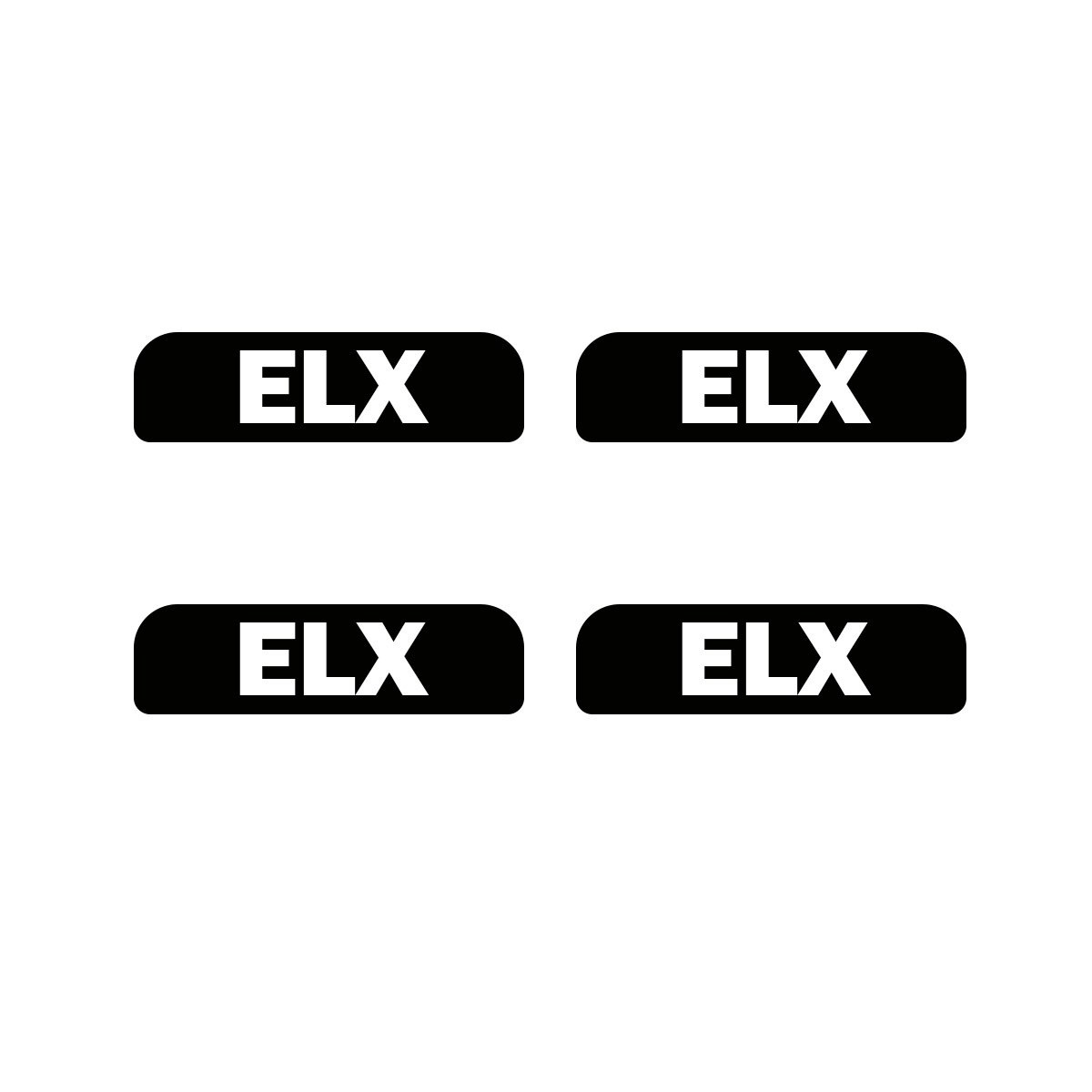 برچسب دستگیره خودرو کد ELX DST 01 مناسب برای پژو پارس مجموعه 4 عددی(ارسال رایگان)