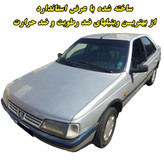برچسب آفتابگیر شیشه جلو مدل SIMPLE GLASS مناسب برای پژو 405 (ارسال رایگان)