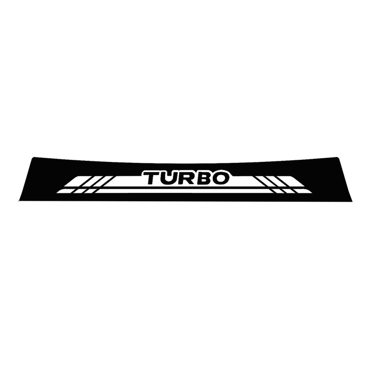 برچسب آفتابگیر شیشه جلو ضد حرارت و ضد رطوبت مدل TURBO مناسب پراید (ارسال رایگان)