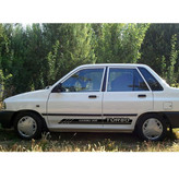 برچسب بدنه خودرو مناسب برای پراید مدل TURBO با برش یکپارچه بسته دو عددی (ارسال رایگان)
