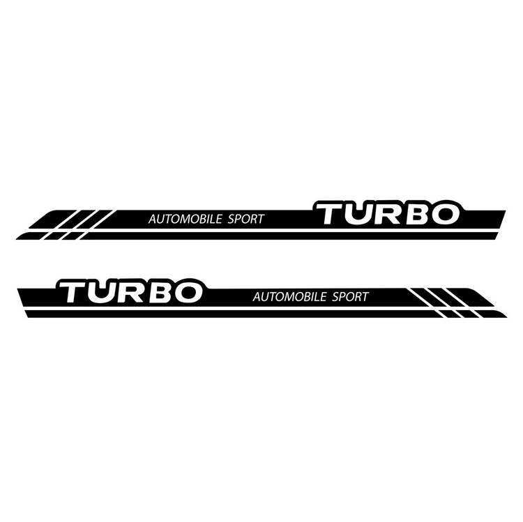 برچسب بدنه خودرو مناسب برای پراید مدل TURBO با برش یکپارچه بسته دو عددی (ارسال رایگان)