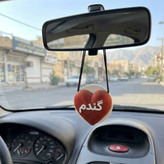 آویز آینه خودرو سه بعدی مدل اسم افراد و یا نوشته دلخواه
