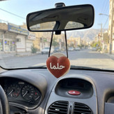 آویز آینه خودرو سه بعدی مدل اسم افراد و یا نوشته دلخواه