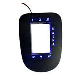 پنل دنده چراغدار خودروی ساینا با نوشته فابریک ساینا و قابلیت انتخاب رنگ نور (ارسال رایگان)
