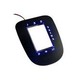 پنل دنده چراغدار خودروی ساینا با نوشته فابریک ساینا و قابلیت انتخاب رنگ نور (ارسال رایگان)
