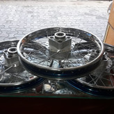 چرخ عقب کامل طوقه گیری شده ولنگ گیری شده حدید