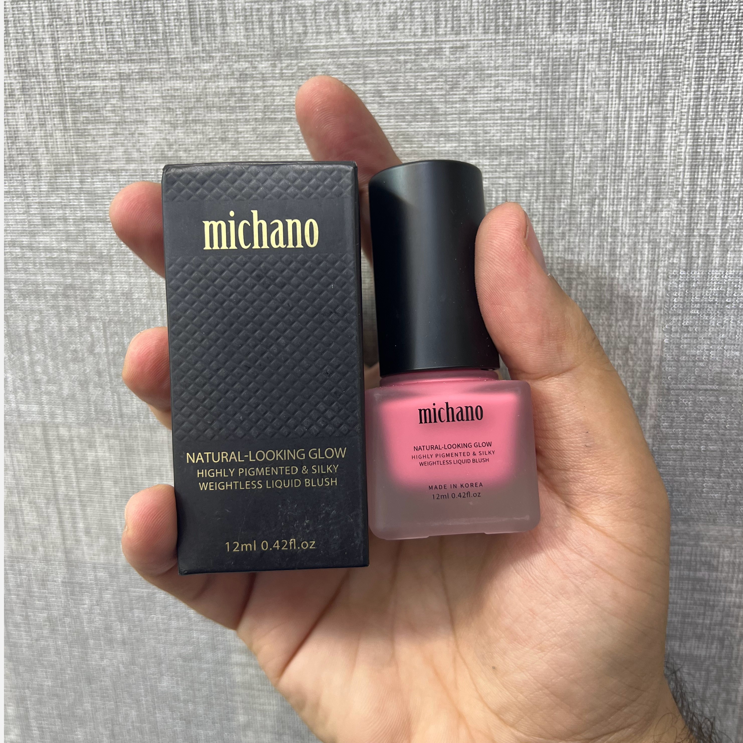 رژ گونه میچانو حجم 12 میل رنگ pink peony