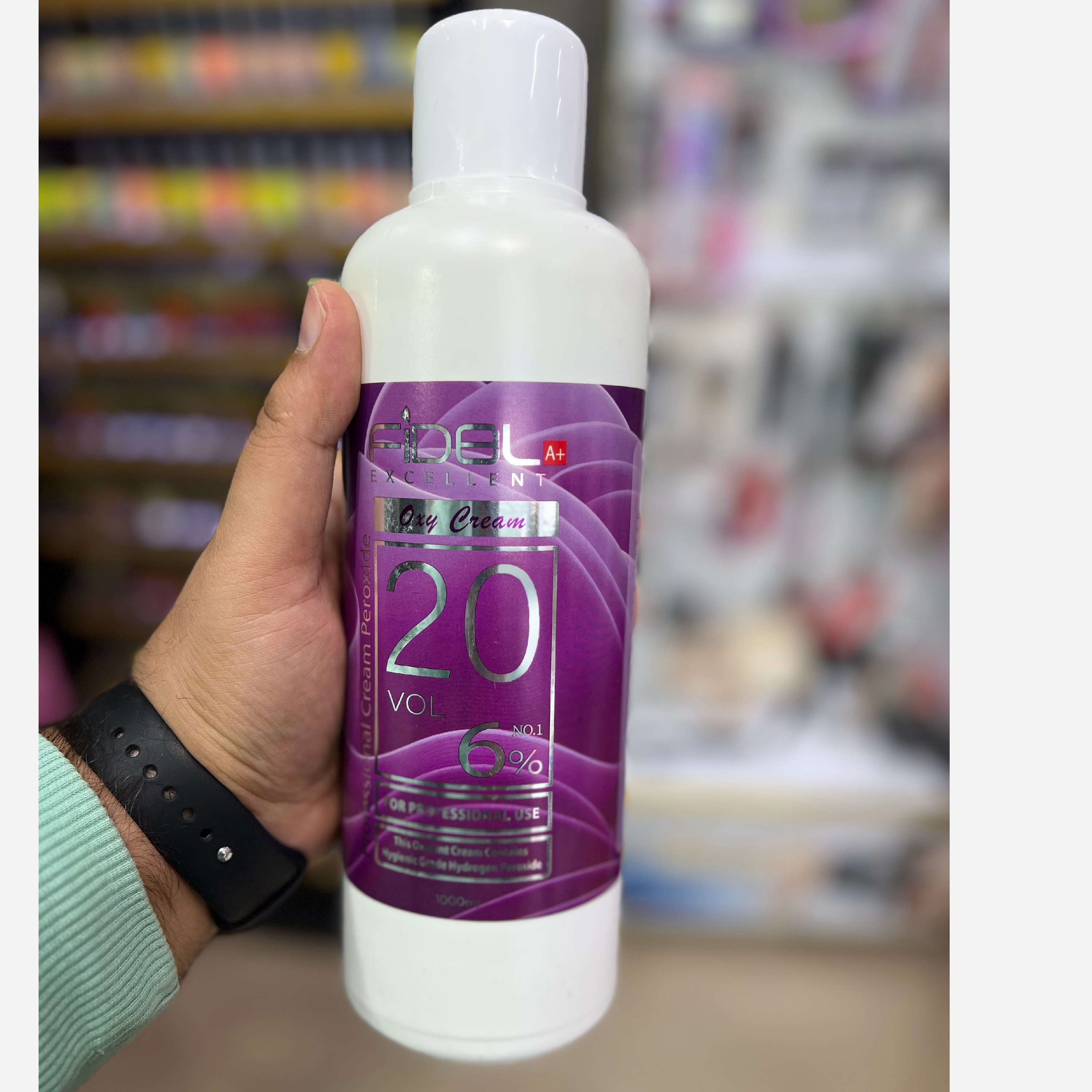 اکسیدان یک لیتری فیدل 6 درصد