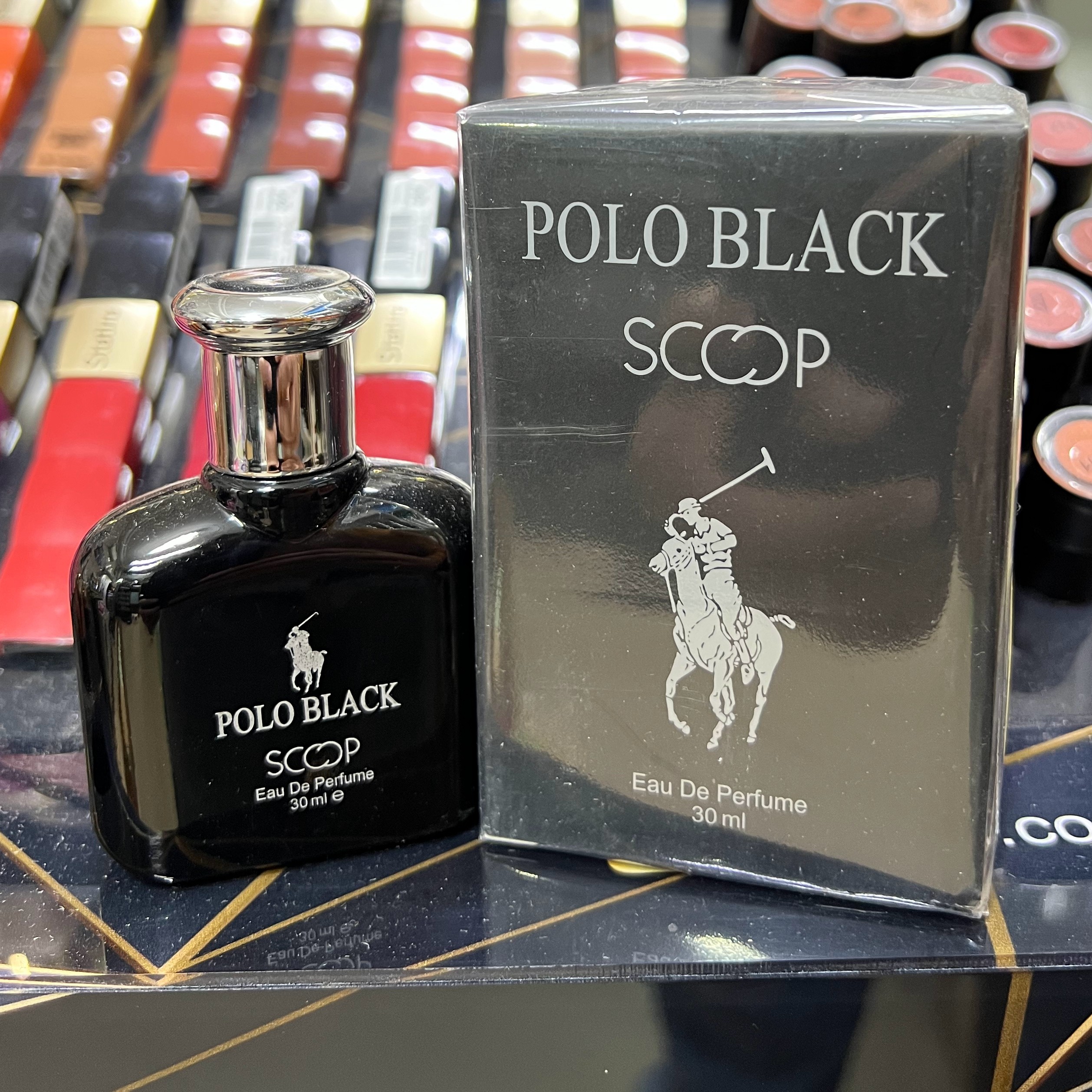 عطر جیبی مردانه اسکوپ مدل  پلو بلک حجم 30 میلی لیتر