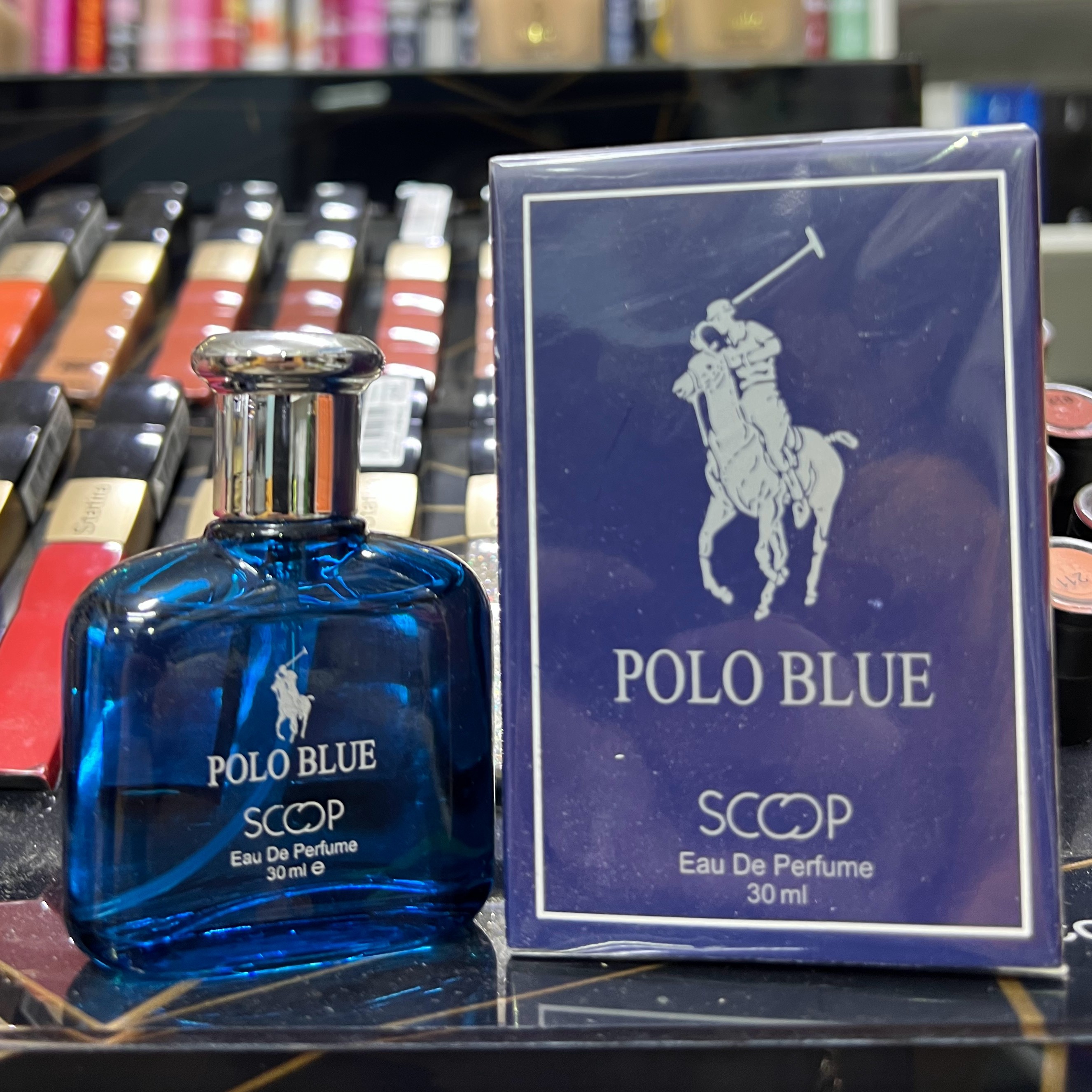 عطر جیبی  مردانه پولو بلو POLO BLUE حجم 30 میل