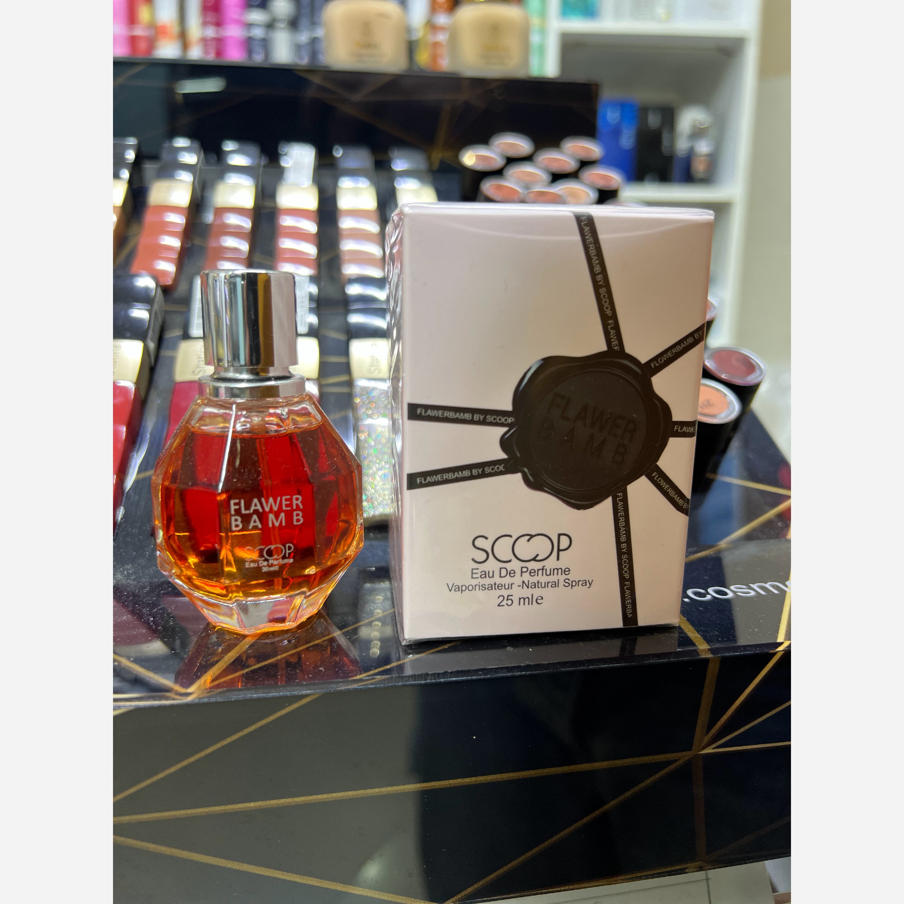 عطر جیبی زنانه اسکوپ مدل فلاور بامب 25 میلی لیتر