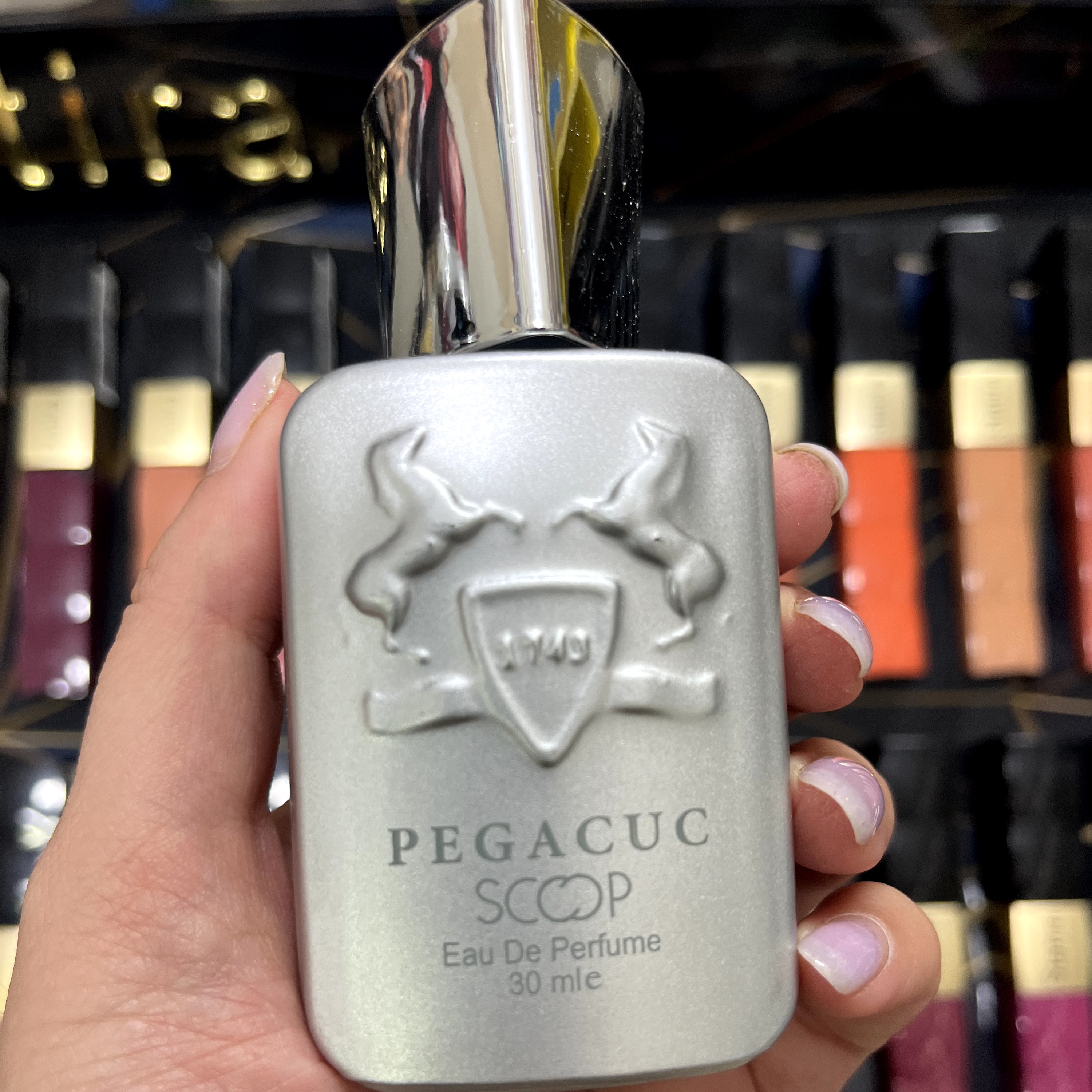 عطر جیبی مردانه اسکوپ مدل PEGACUC حجم 30 میلی لیتر رایحه شیرین تند و گرم