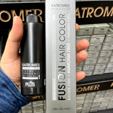 رنگ بلوند نسکافه ای تیره 6.751 ، رنگ مو کاترومر بدون آمونیاک و یک عدد اکسیدان 150 میلی لیتر