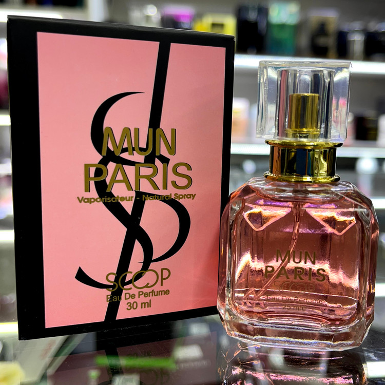 عطر جیبی زنانه اسکوپ مدل MUN PARIS حجم 25 میلی لیتر با رایحه شیرین
