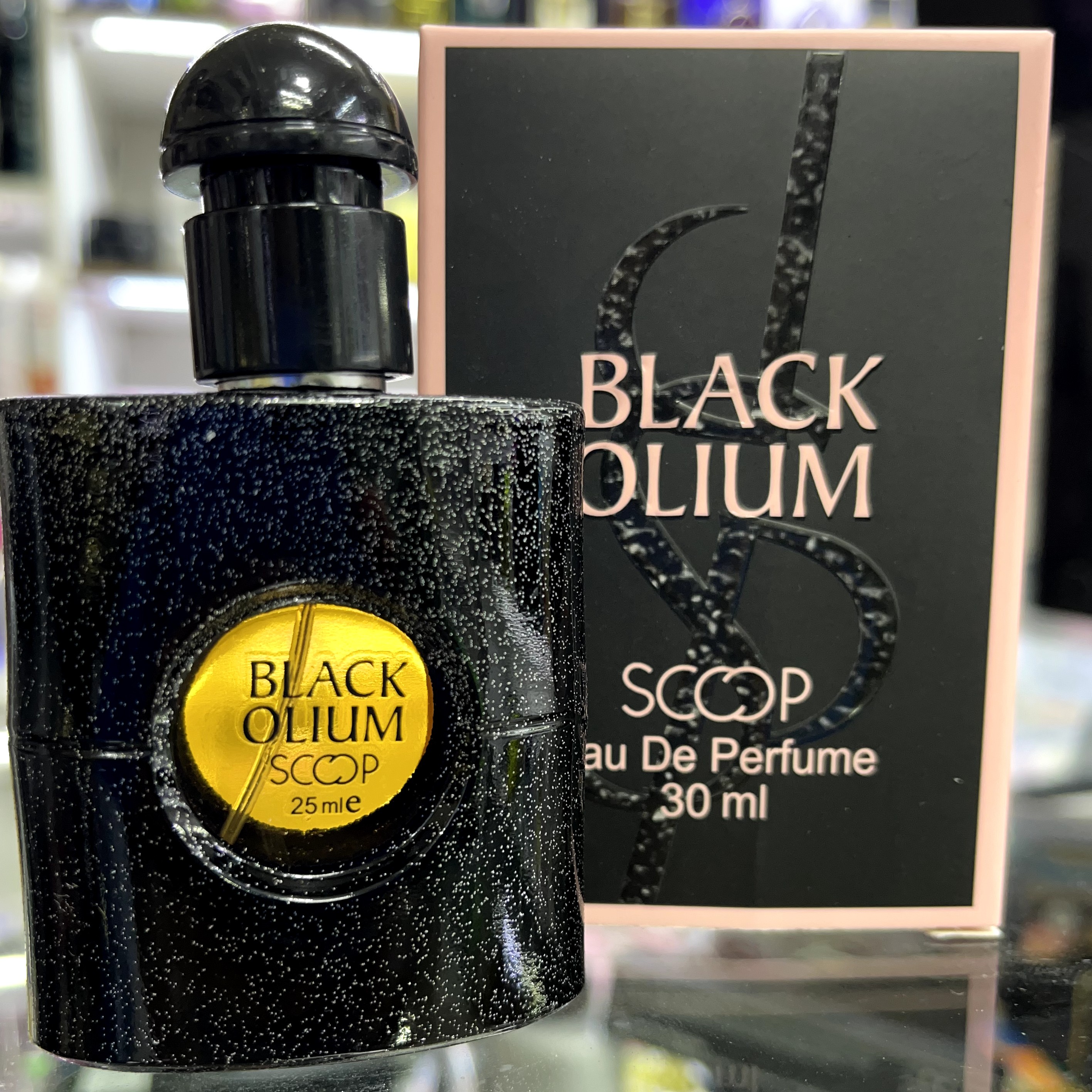 عطر جیبی زنانه بلک اوپیوم اسکوپ حجم 25 میلی لیتر با رایحه شیرین و ملایم