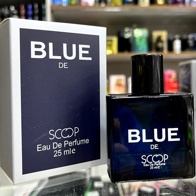 عطر جیبی بلو د مردانه اسکوپ حجم 25 میلی لیتر با رایحه خنک و تلخ