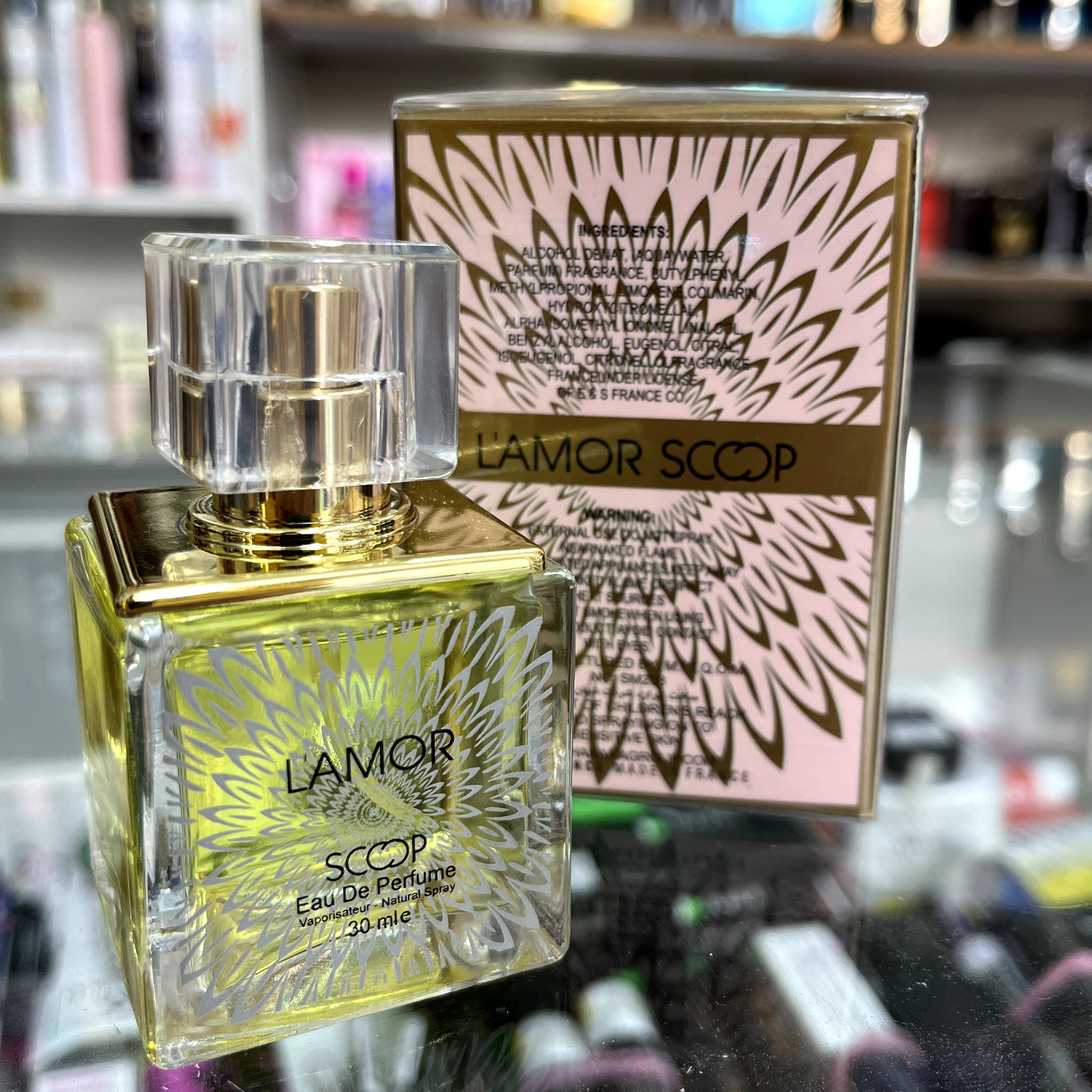 عطر جیبی زنانه اسکوپ مدل LAMOR حجم 30 میلی لیتر با رایحه گرم و شیرین