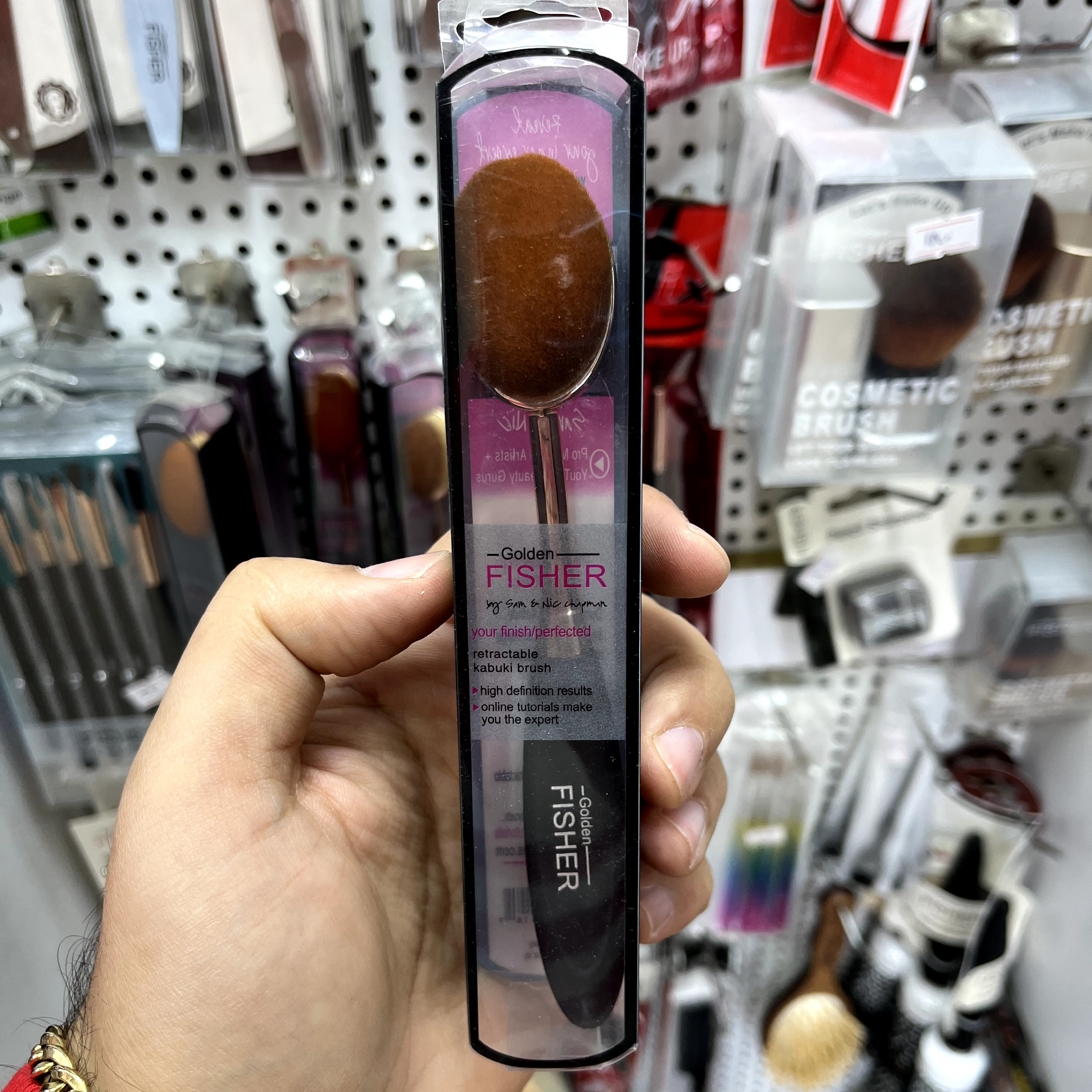 براش مسواکی بزرگ گلدن فیشر Golden Fisher Big Brush
