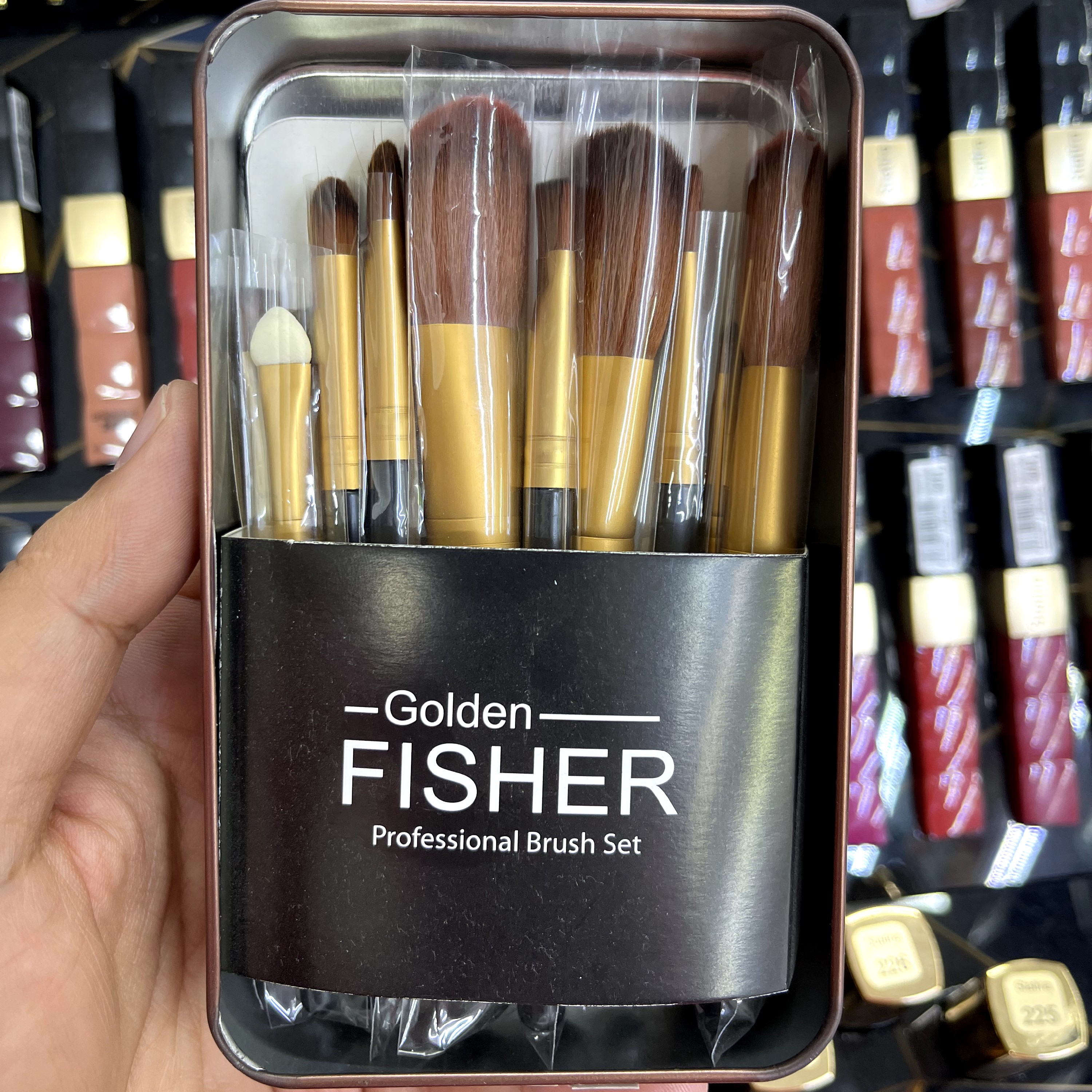 ست براش 12 عددی گلدن فیشر  Golden fisher