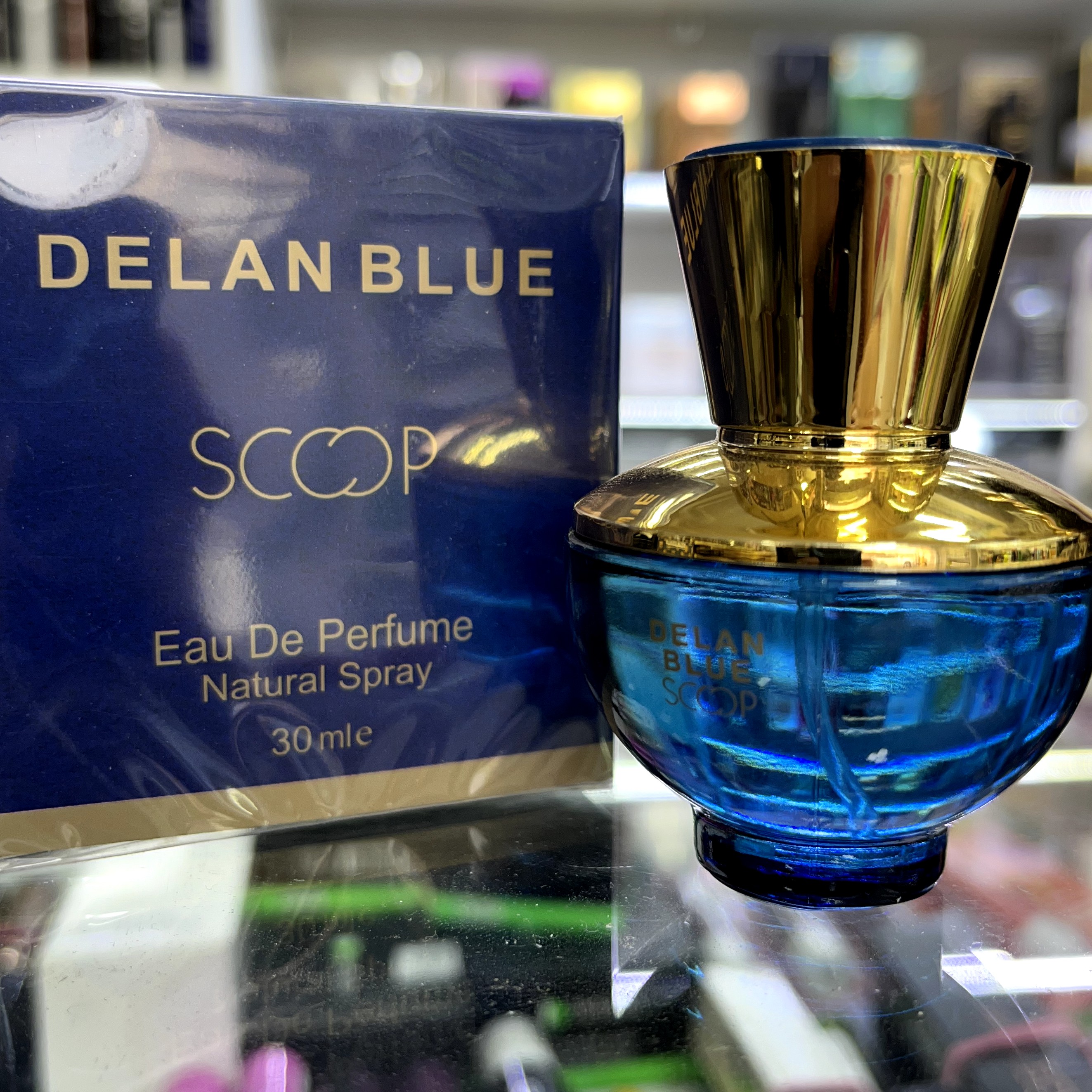 عطر جیبی زنانه اسکوپ مدل دیلان بلو حجم 30 میلی لیتر  رایحه شیرین و تند