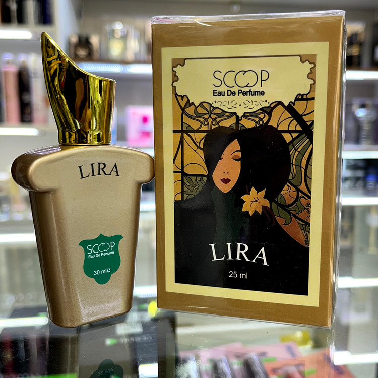 عطر جیبی زنانه اسکوپ مدل LIRA حجم 25 میلی لیتر با رایحه شیرین