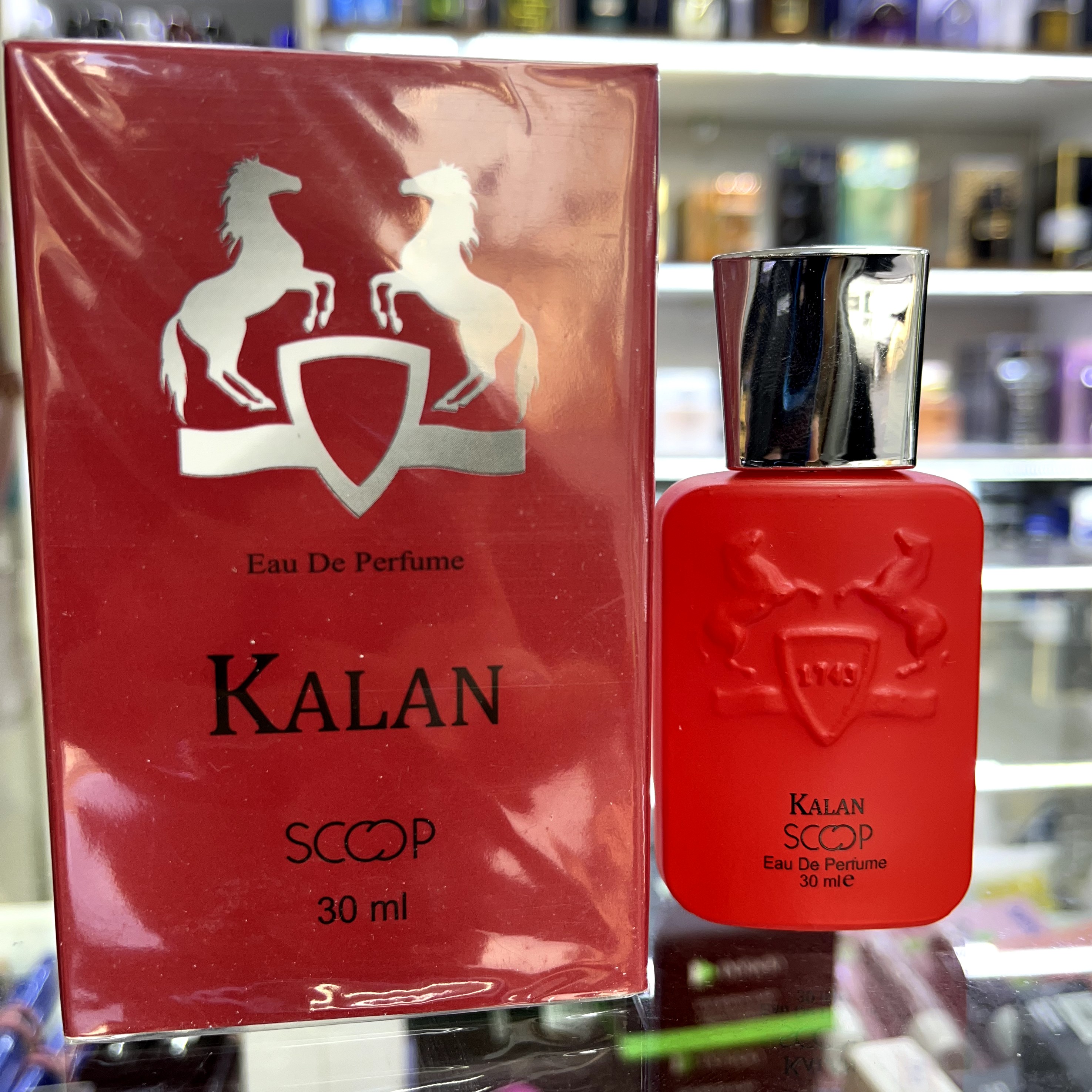 عطر جیبی مردانه اسکوپ مدل kalan حجم 30 میلی لیتر با طبع گرم