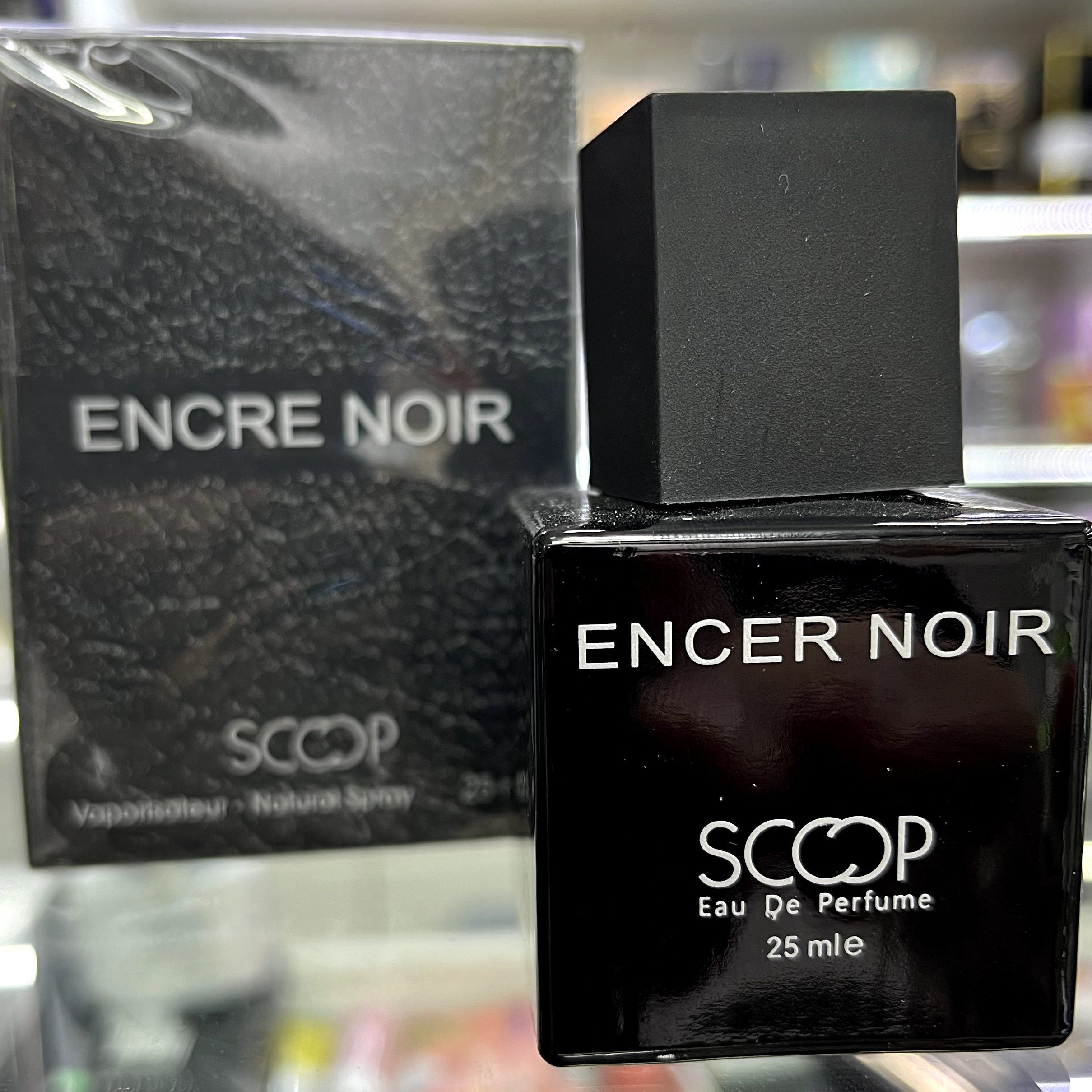 عطر جیبی مردانه اسکوپ مدل ENCER NOIR با رایحه گرم حجم 25 میلی لیتر