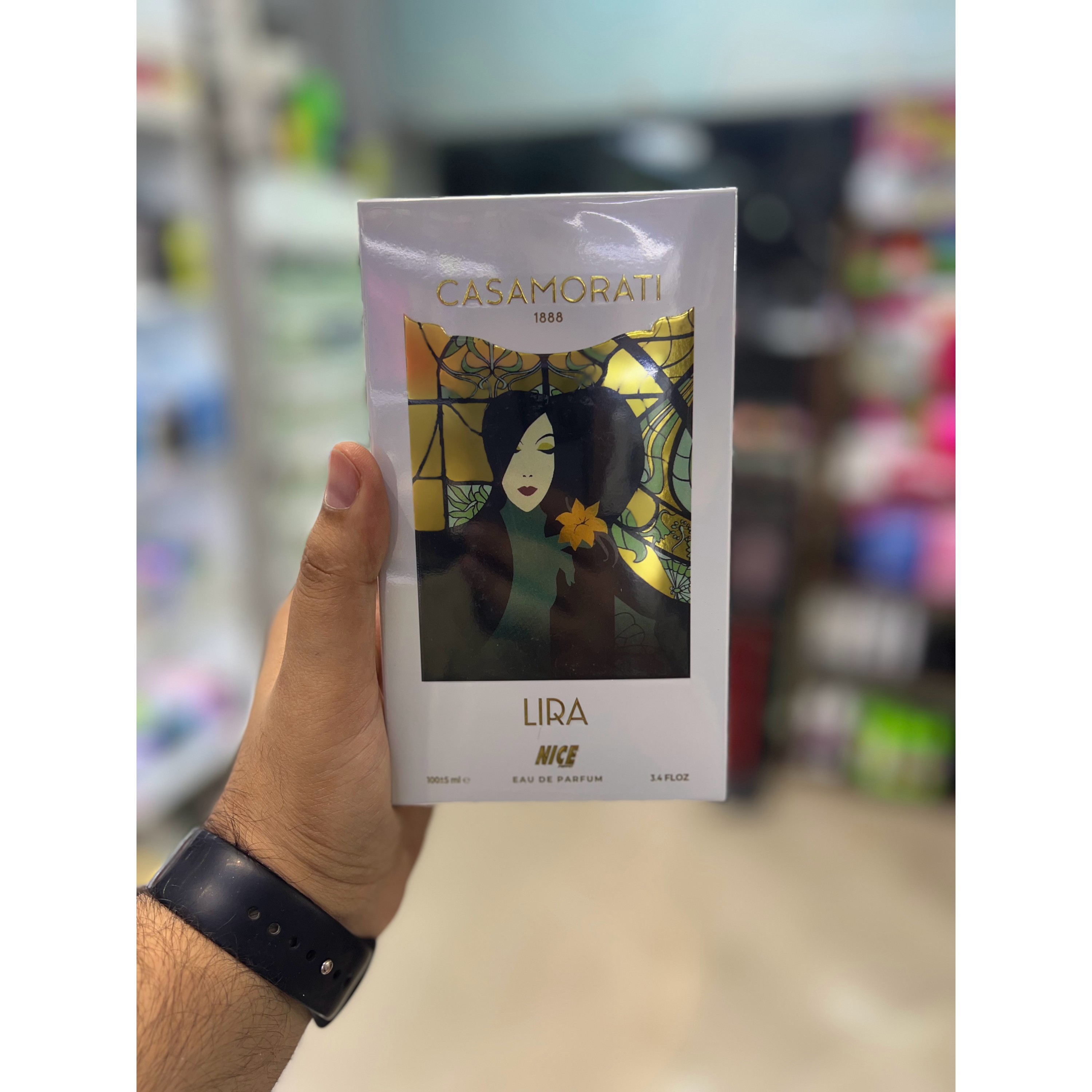 ادکلن نایس مدل لیرا 100میل