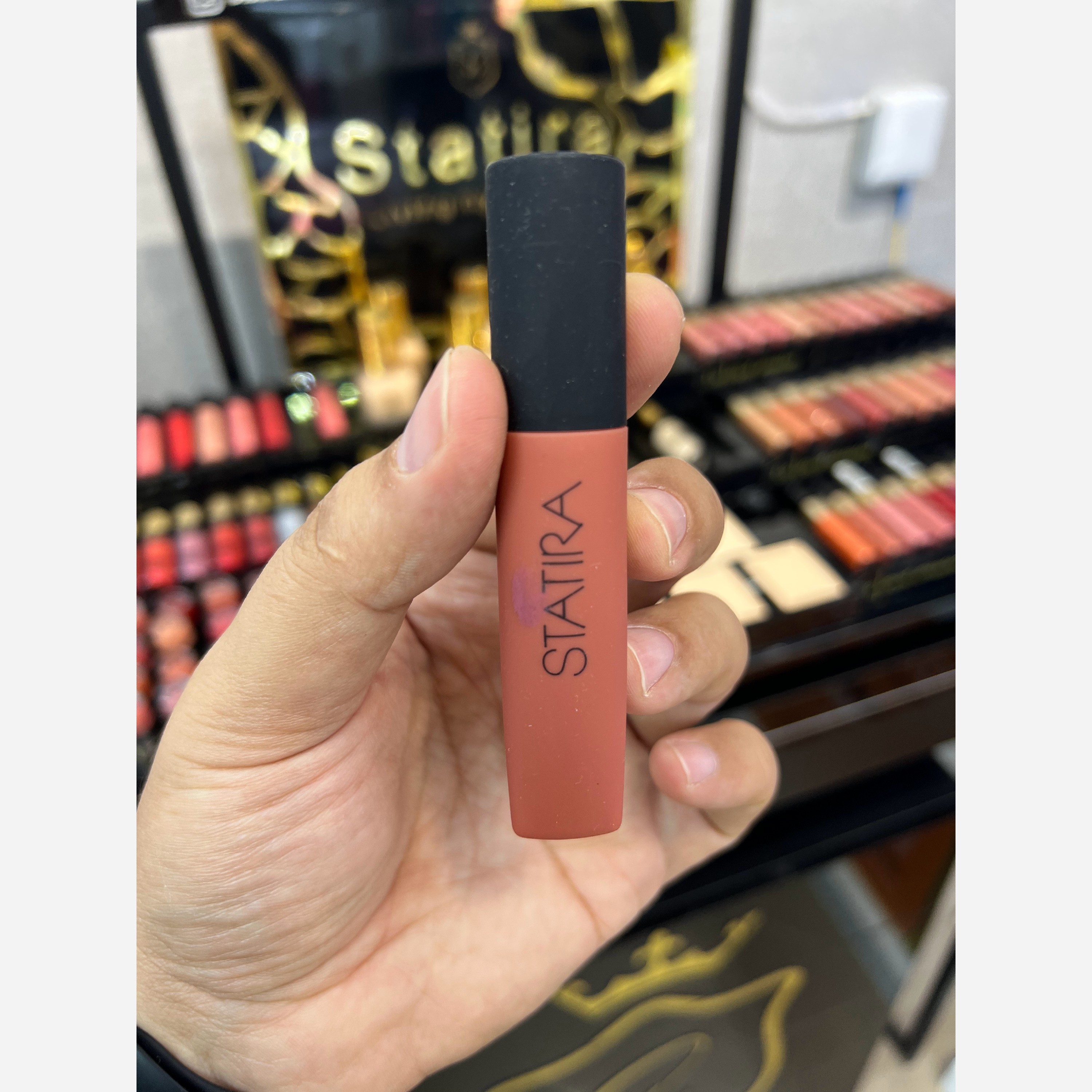 508رژ لب مخملی استاتیرا حجم 10 میل