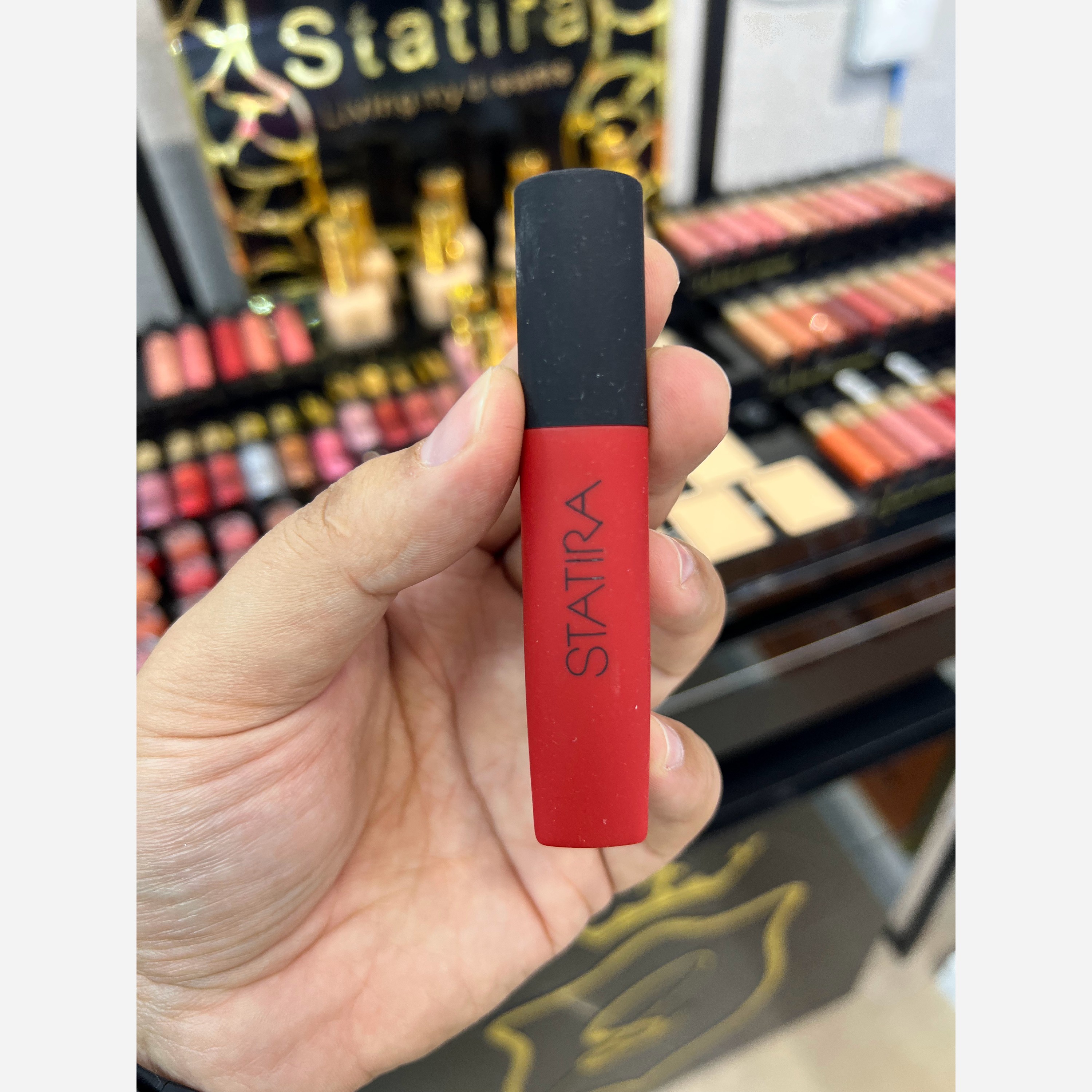 506 رژ لب مخملی استاتیرا حجم 10 میل