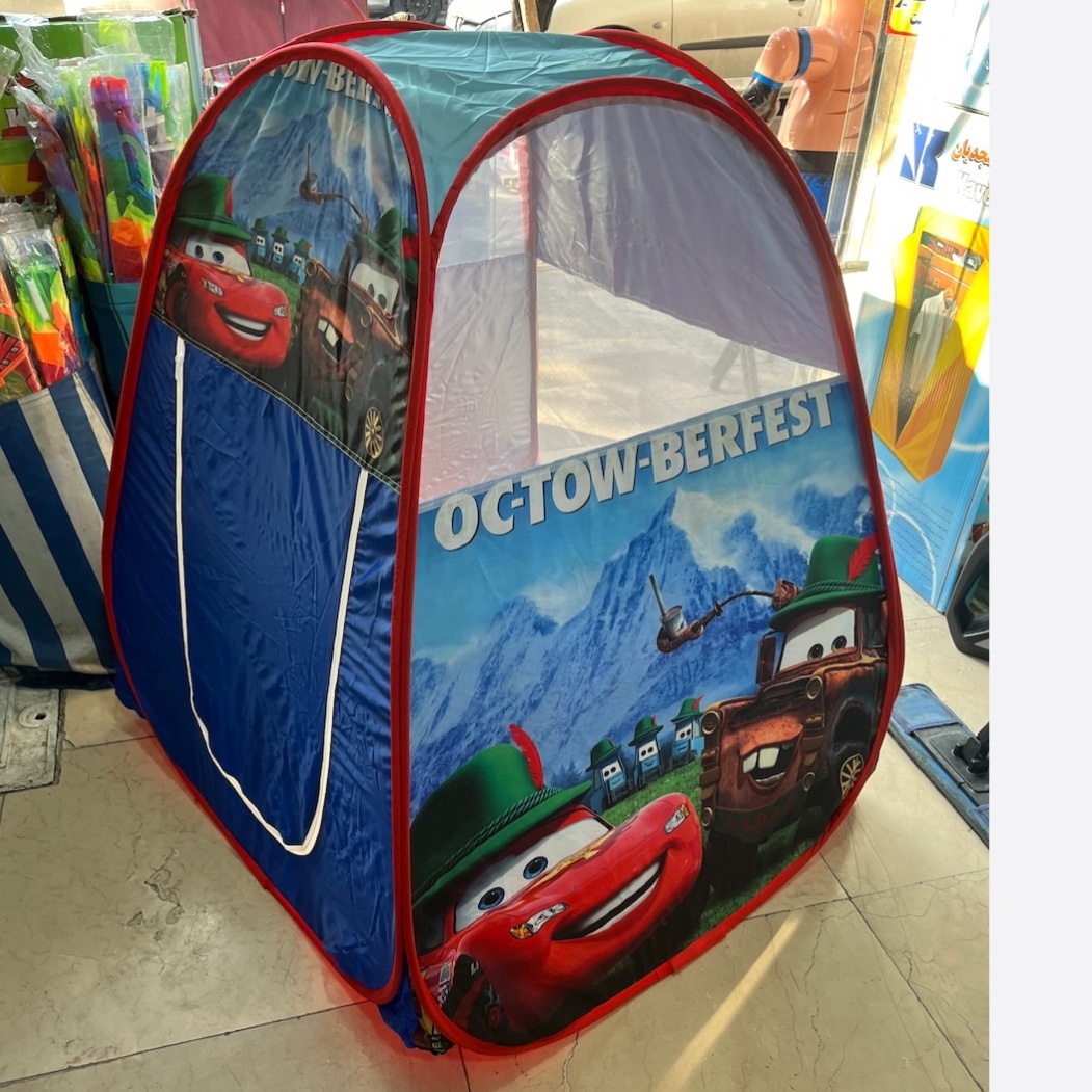 چادر کودک طرح مک کویین با فیلم