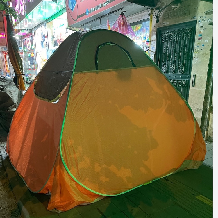 چادر مسافرتی 12 نفره فنری برزنت برنو