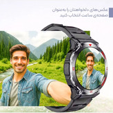 ساعت مچی هوشمند مدل JB800 ULTRA با بند سیلیکونی