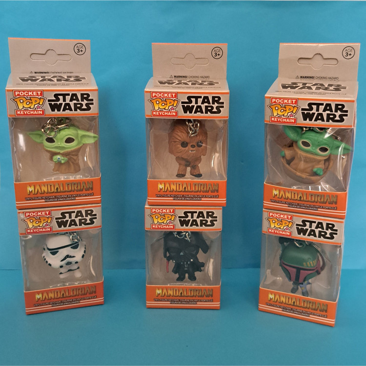 ست جاکلیدی فانکو مجموعه استاروارز Star wars funko مینی فیگور فانکو