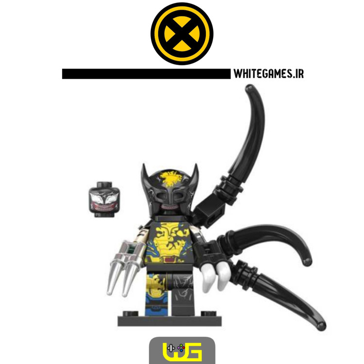 مینی فیگور لگو ولورین ونومی Venom Lego