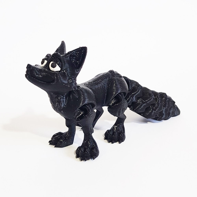 اکشن فیگور مدل روباه طول 8 سانتی متر
