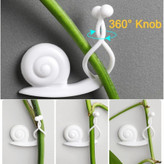 گیره گل رونده طرح حلزون بسته 10 عددی
