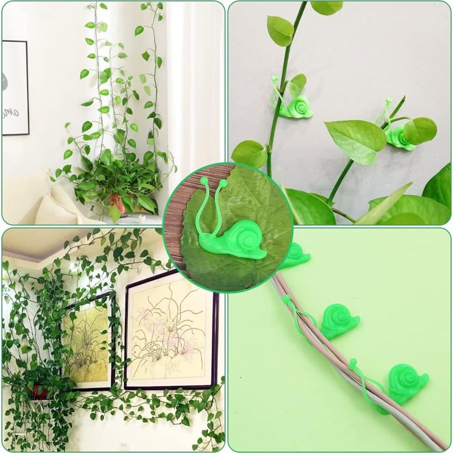 گیره گل رونده طرح حلزون بسته 10 عددی