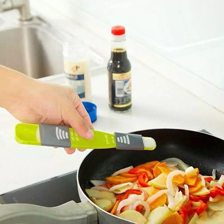 قاشق اندازه گیری پیمانه دوطرفه