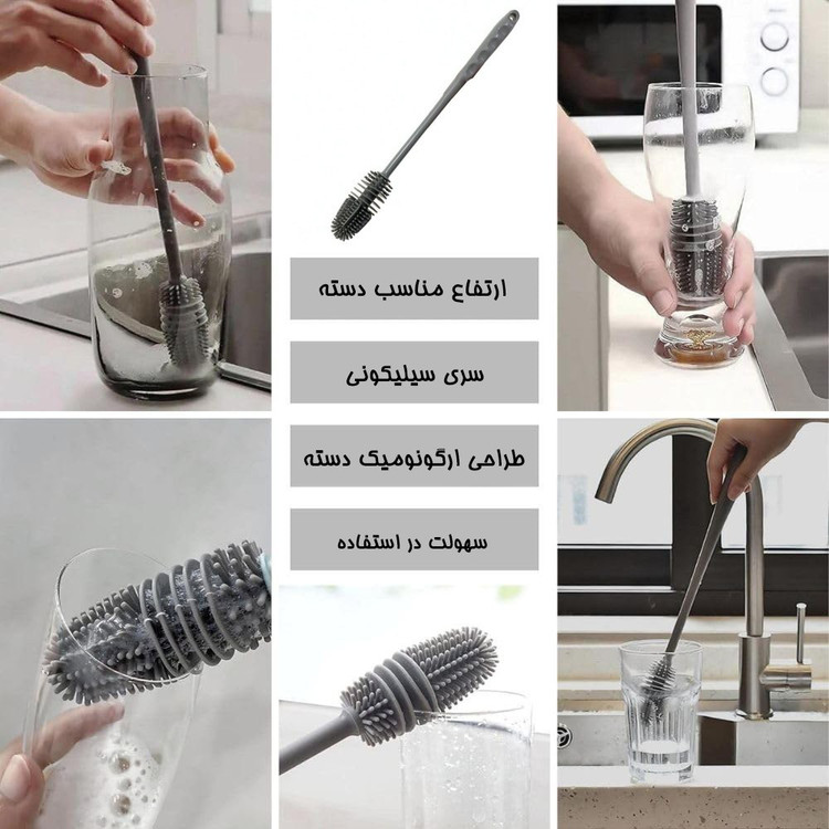 برس شیشه شور سیلیکونی