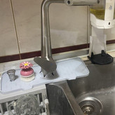 آبگیر دور شیر سینک