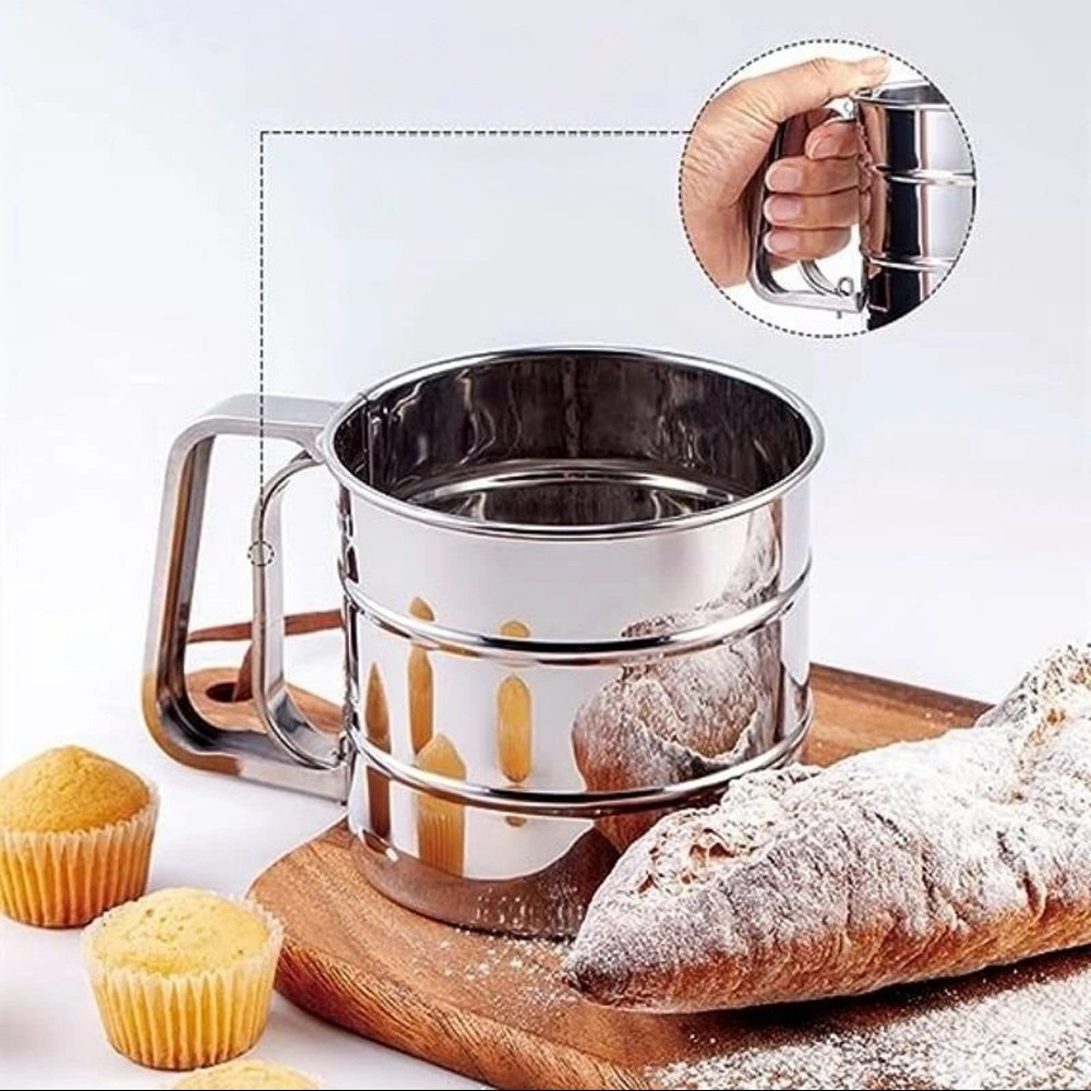 الک دسته دار استیل چرخشی