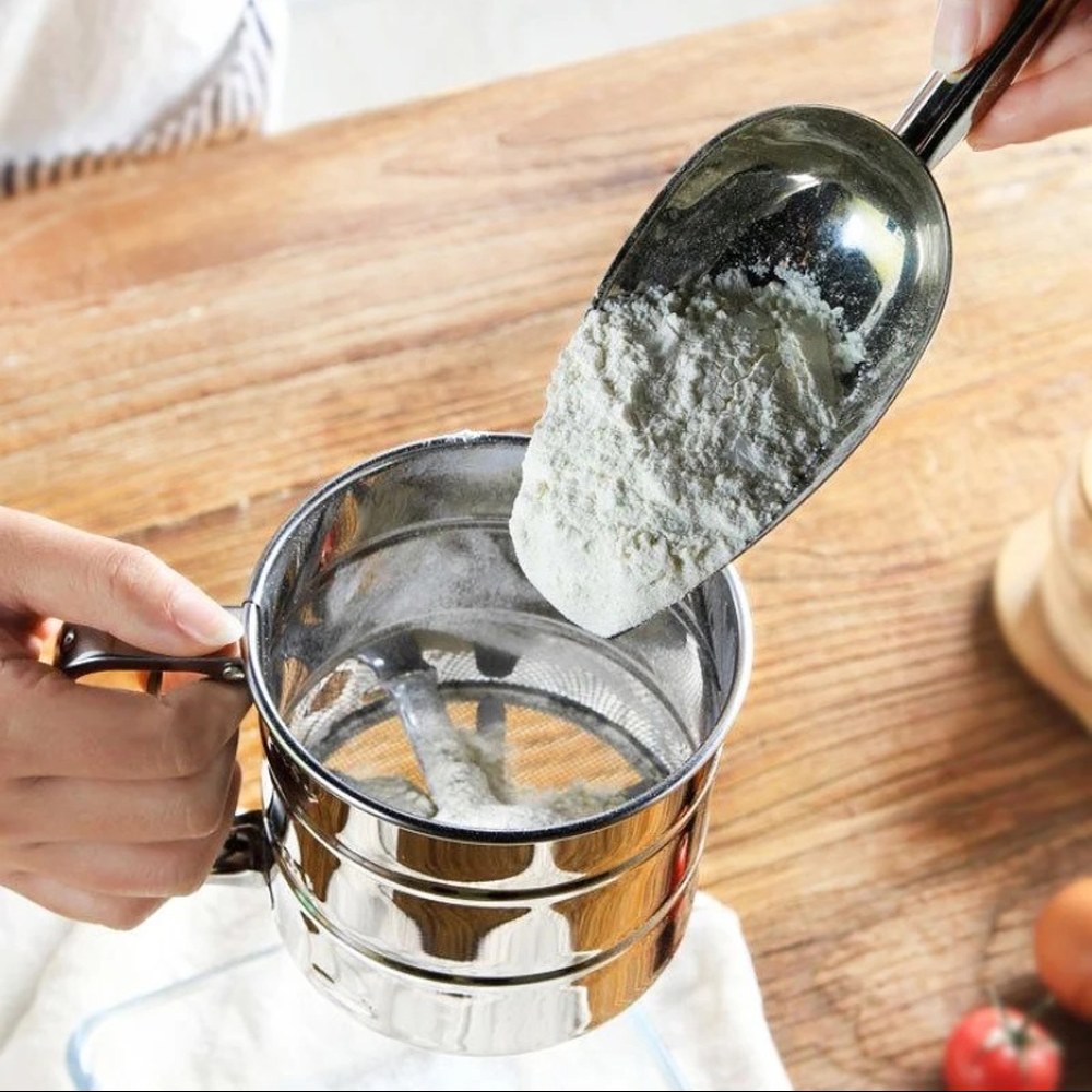 الک دسته دار استیل چرخشی
