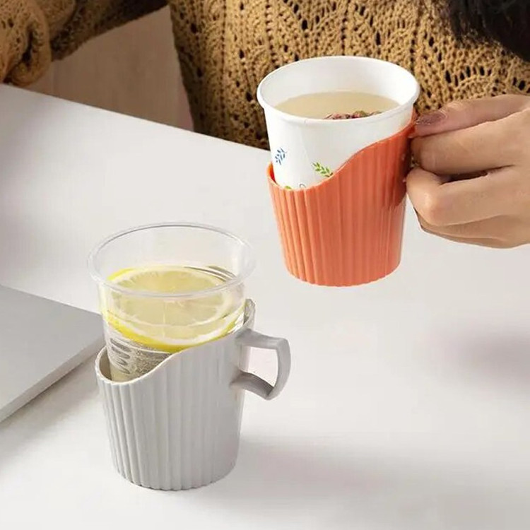 نگهدارنده لیوان یکبار مصرف بسته 4 عددی