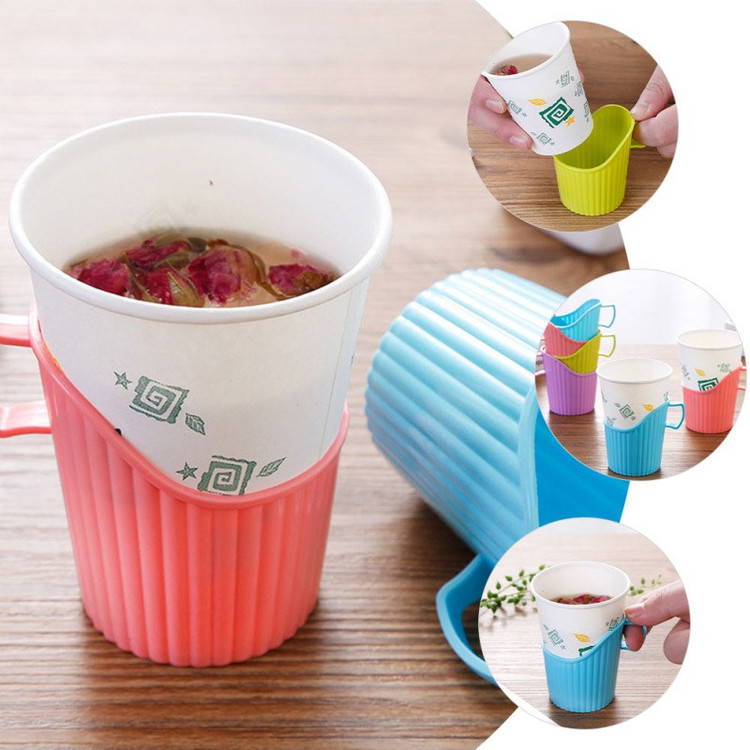 نگهدارنده لیوان یکبار مصرف بسته 4 عددی
