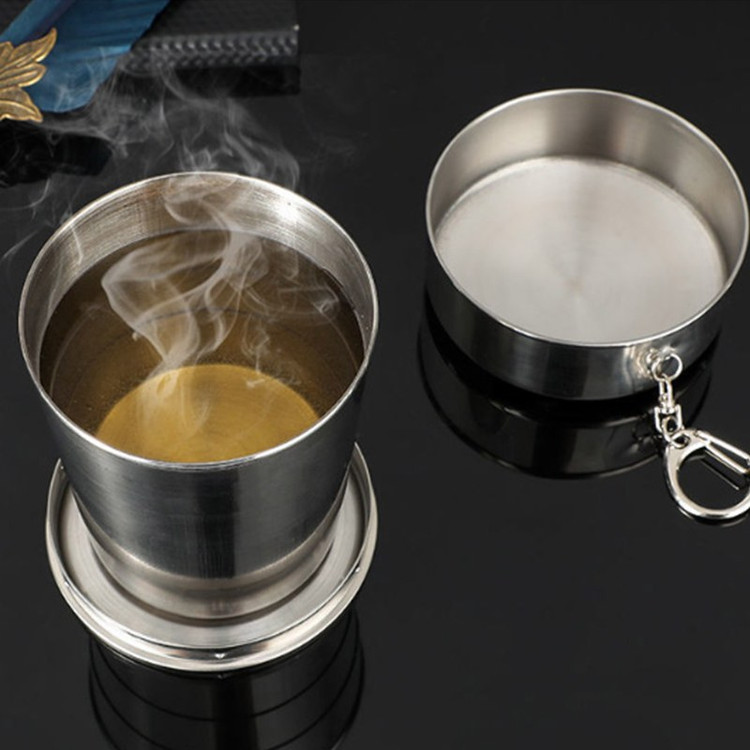 لیوان تاشو استیل
